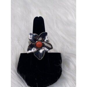 Paparazzi Jewerly- Ask‎ For Flowers Orange Ring- Item 88